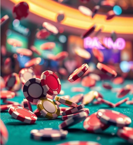 Sports and casino-style sections on 21 app viewed through an Android device